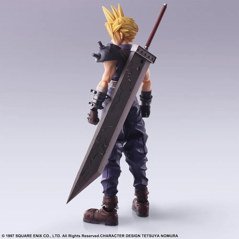 Final Fantasy VII Bring Arts Action Figure Cloud Strife Digital Plus Edition 15 cm